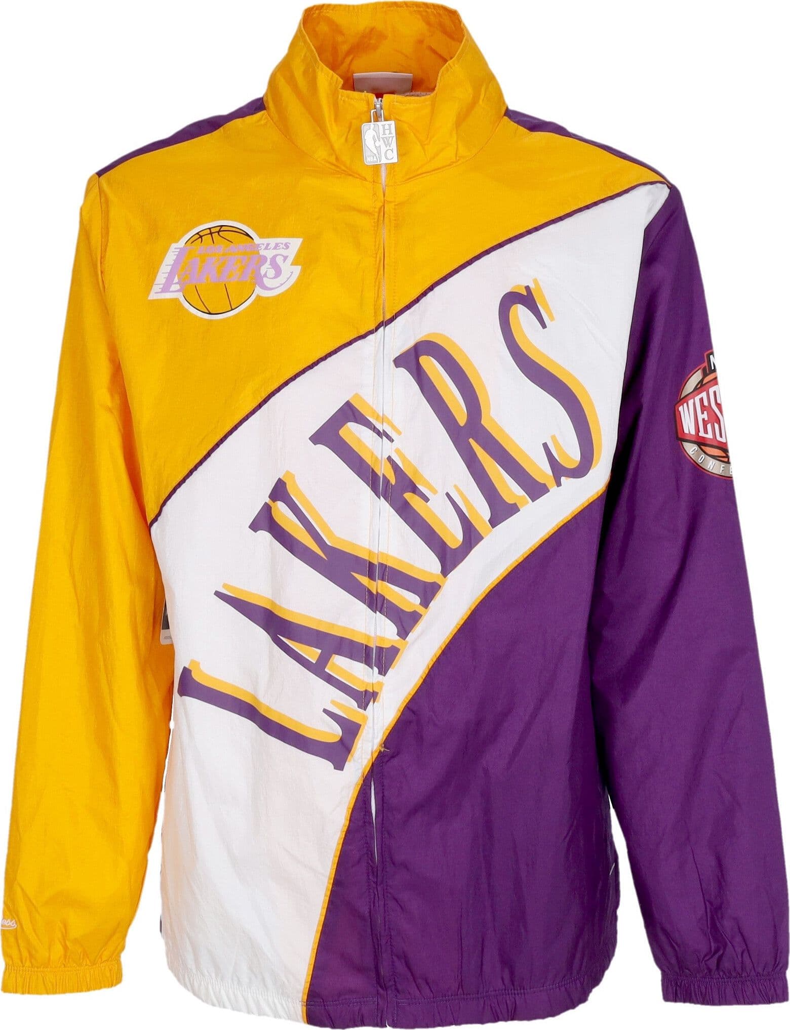 MITCHELL & NESS Giacca a Vento Uomo Nba Arched Retro Lined Windbreaker Loslak Multi/white da uomo in Giacche Drestige - Casamassima, commercioVirtuoso.it