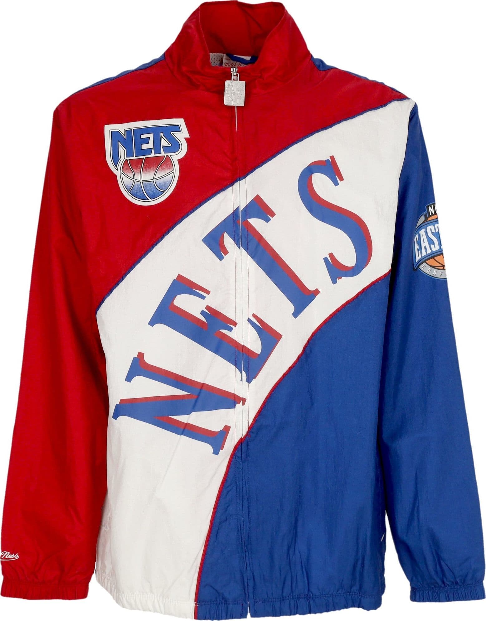 MITCHELL & NESS Giacca a Vento Uomo Nba Arched Retro Lined Windbreaker Nejnet Multi/white da uomo in Giacche Drestige - Casamassima, commercioVirtuoso.it