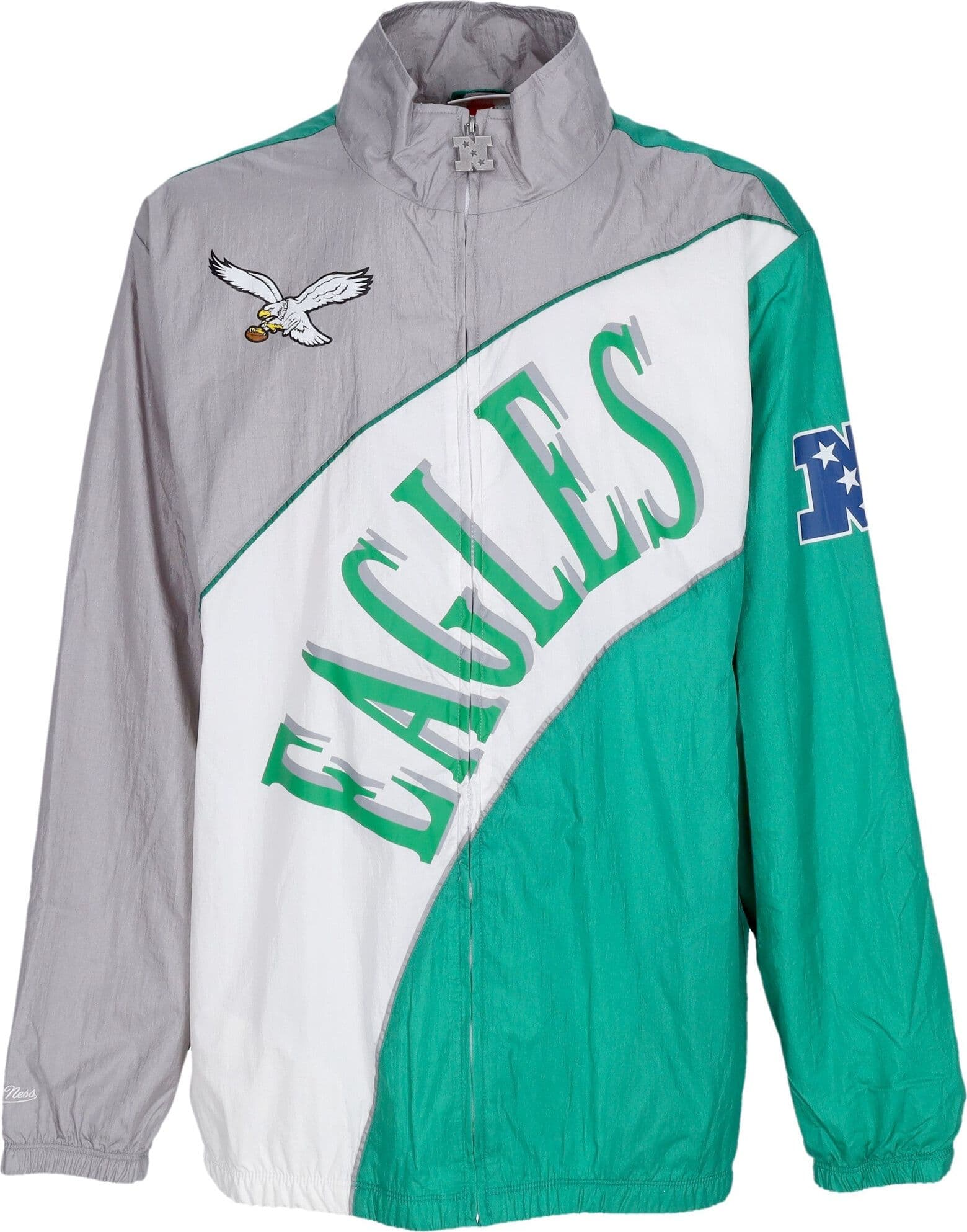 MITCHELL & NESS Giacca a Vento Uomo Nfl Arched Retro Lined Windbreaker Phieag Multi/white da uomo in Giacche Drestige - Casamassima, commercioVirtuoso.it