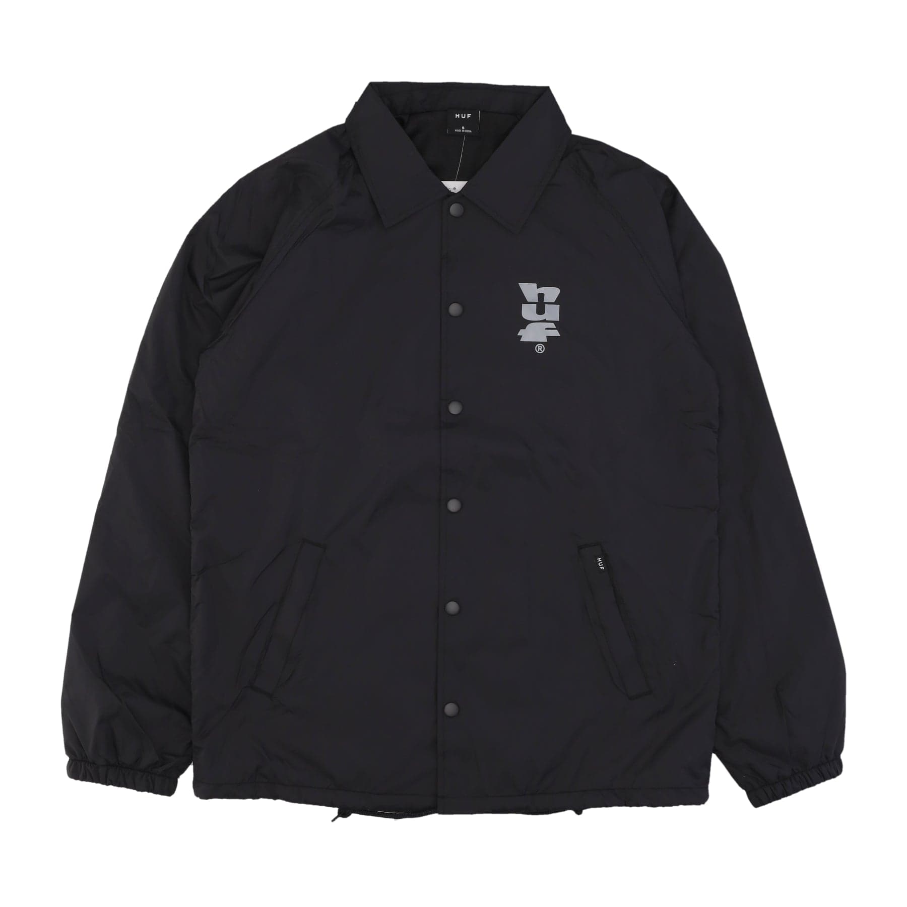 HUF Giacca Coach Jacket Uomo Megablast Coaches Jacket Black da uomo in Giacche Drestige - Casamassima, commercioVirtuoso.it