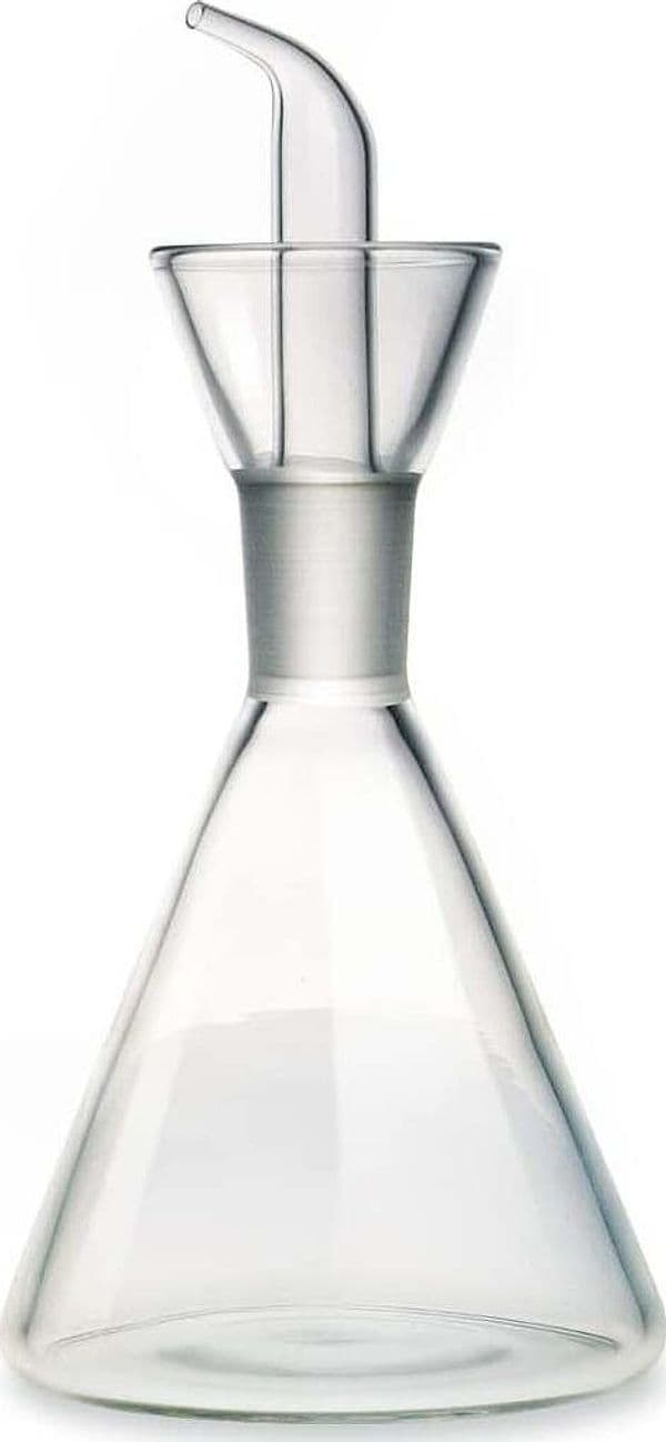 Giannini-Oliera-Salvagoccia-conica-Droppy-250-ml-Vetro-borosilicato-Carlo-Giannini