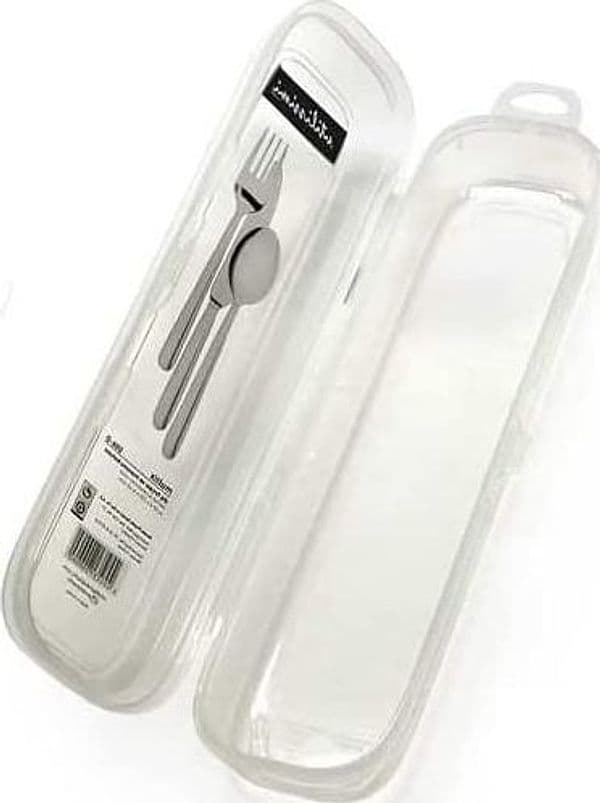 Gicos-Custodia-Porta-Posate-Richiudibile-Utilissimi-Trasparente