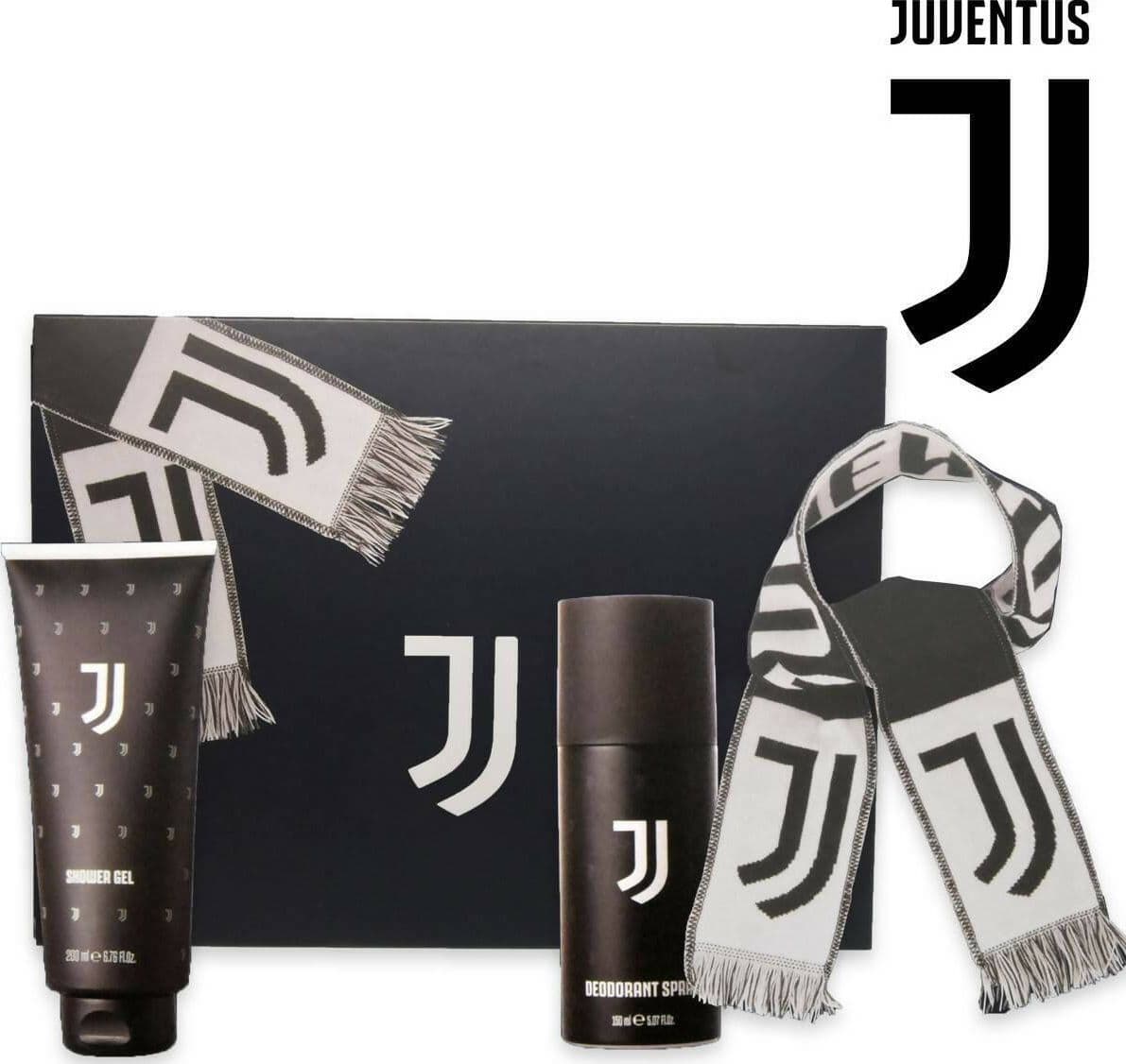 Gift Set Uomo Deo150ml + Shower Gel 200ml + Sciarpa Prodotto Ufficiale Juventus in Set e kit Cartoleria Deja Vu - Crotone, commercioVirtuoso.it