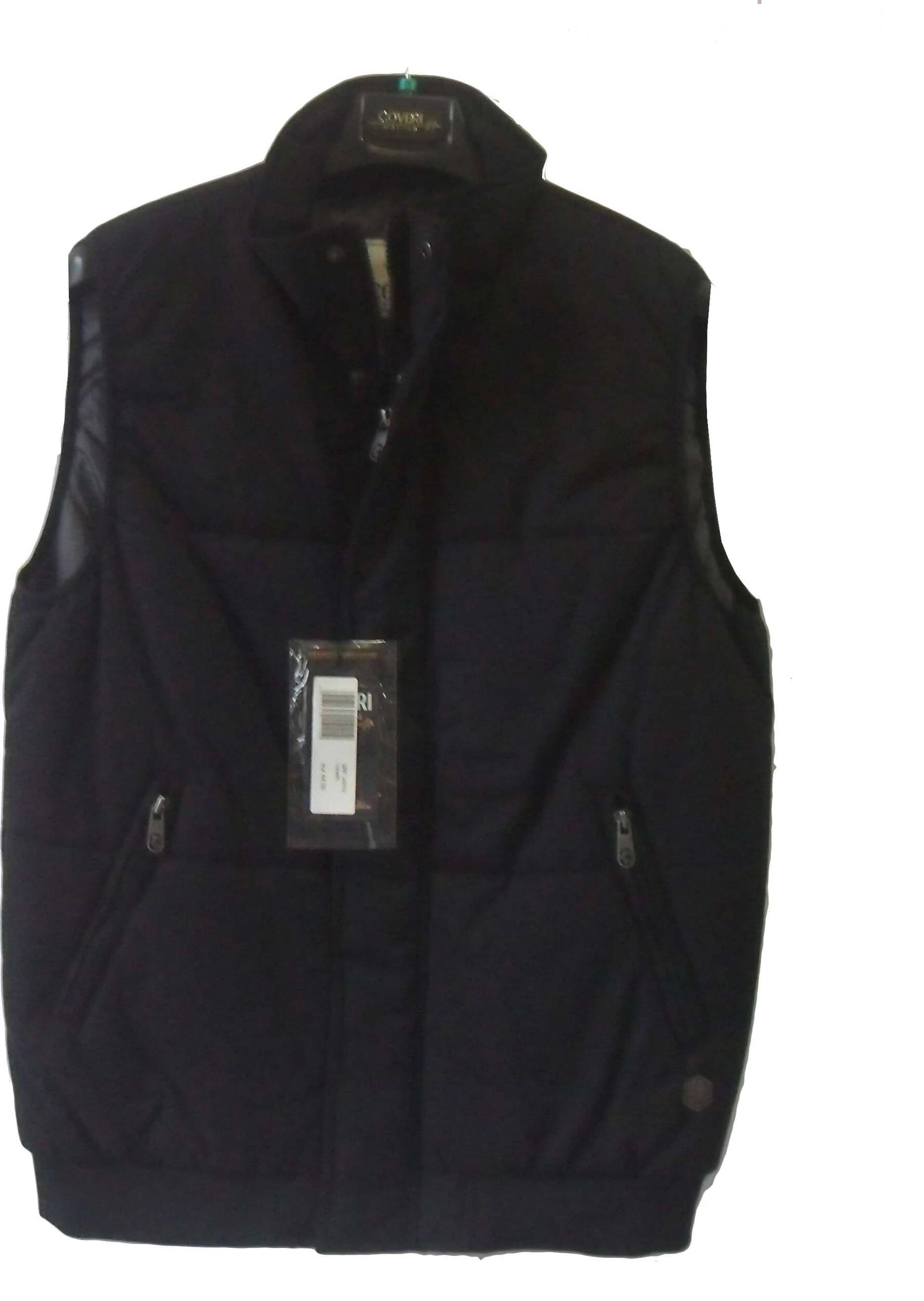 Gilet nero da Uomo con zip caldo gilet in materiale impermeabile art. gb1220 Coveri Moving gilet uomo L'Orchidea - Siderno, Commerciovirtuoso.it