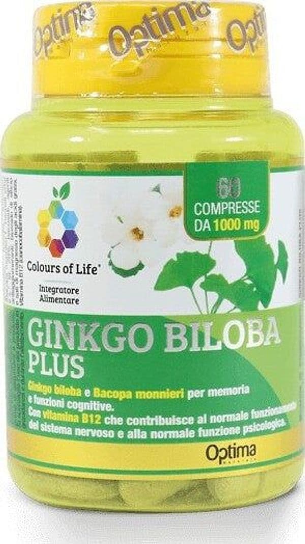 Ginkgo-Biloba-Plus-60-compresse-Optima-Naturals