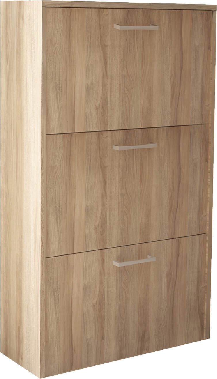 GINKO---scarpiera-3-ante-a-ribalta-Marrone-chiaro-Milani-Home