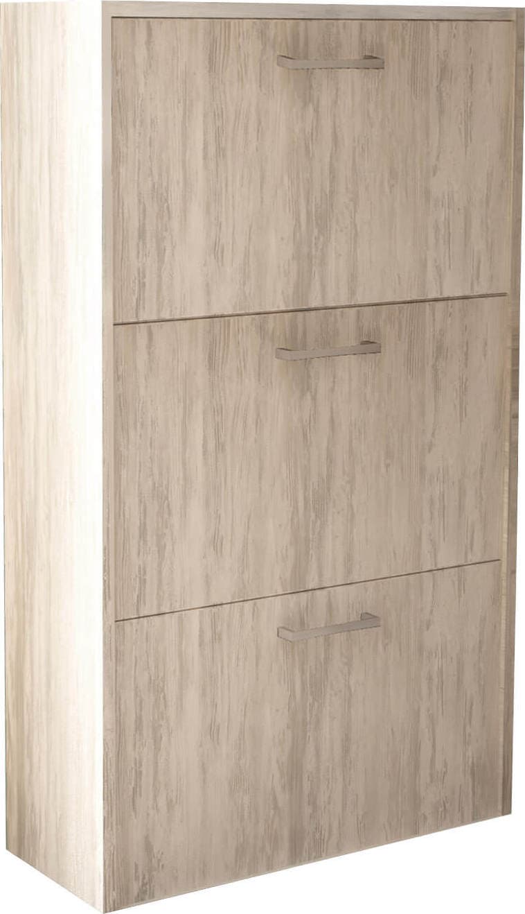 GINKO---scarpiera-3-ante-a-ribalta-Marrone-chiaro-Milani-Home