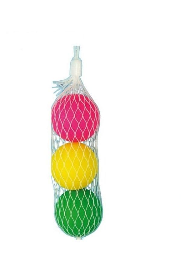 GINMAR-Set-3-palline-per-racchettoni-colori-assortiti