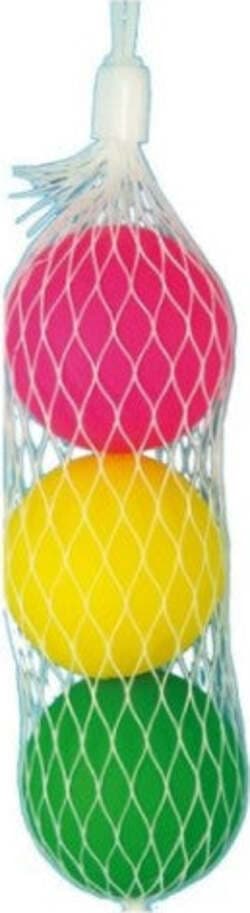 GINMAR-Set-3-palline-per-racchettoni-colori-assortiti