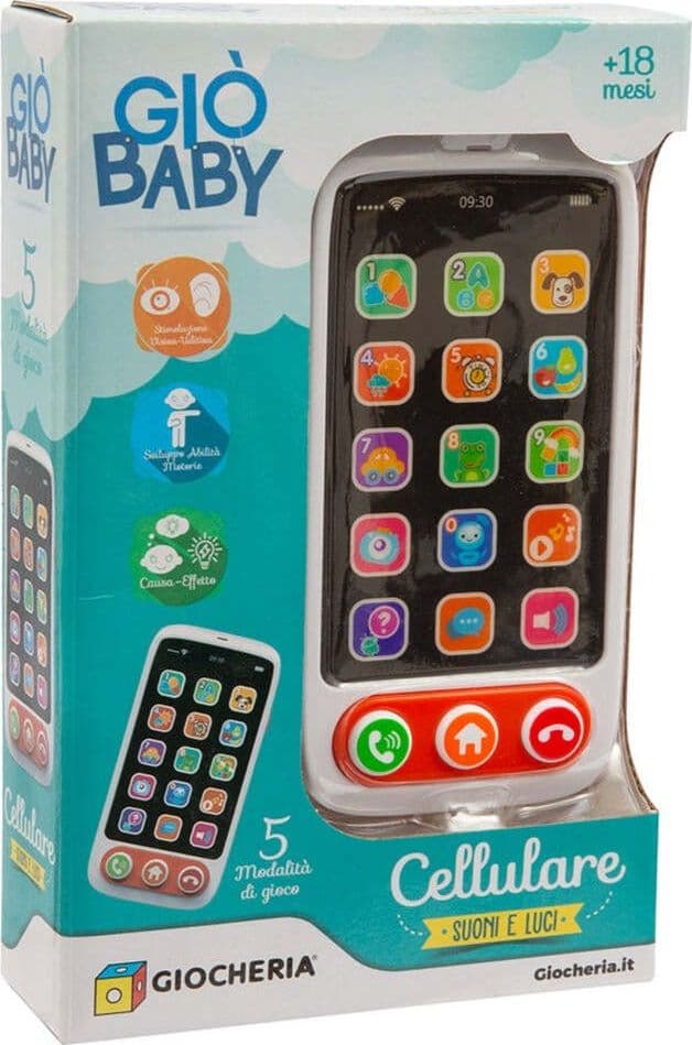 Giò Baby Cellulare Giocattolo Luci E Suoni Giocheria in Telefoni e cellulari Cartoleria Deja Vu - Crotone, commercioVirtuoso.it