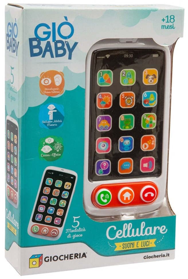 Giò Baby Cellulare Giocattolo Luci E Suoni Giocheria in Telefoni e cellulari Cartoleria Deja Vu - Crotone, commercioVirtuoso.it