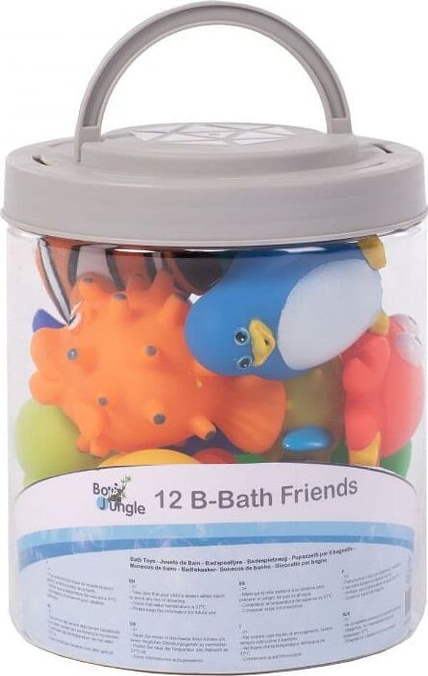 Giocattoli Da Bagno Bo Jungle Animaletti 12 Pz. Prima infanzia/Igiene e benessere/Bagnetto/Giochi per il bagnetto La Casa Del Bebè - Napoli, Commerciovirtuoso.it