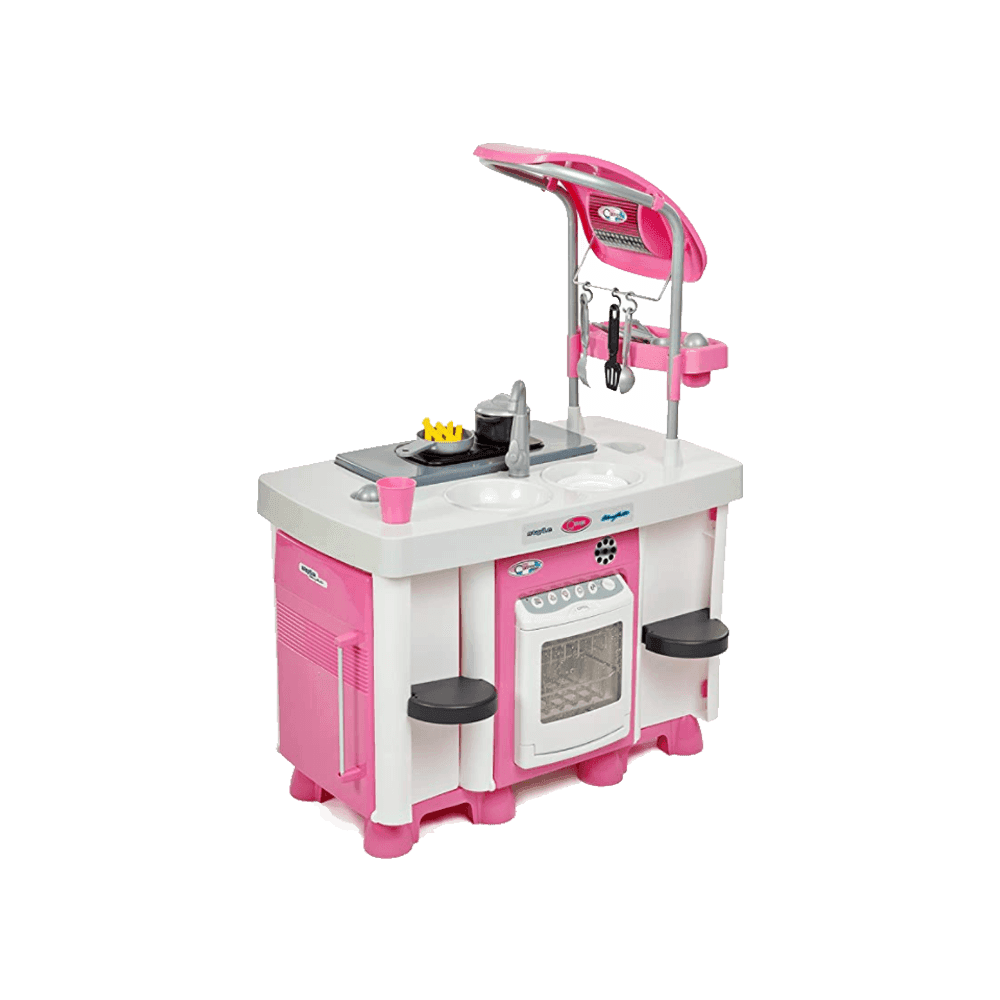 Giocattoli Polesie - Cucina Con Lavastoviglie E Fornello per Bambini Cucina Giocattolo in Plastica Con Accessori - Padella, Scomparti, Rubinetto E Lavabo, Rosa 66.5 x 37.5 x 54 cm Giochi e giocattoli/Giochi d'imitazione e accessori di travestimento/Cucina/Stoviglie Liquidator Italia - Nicosia, Commerciovirtuoso.it