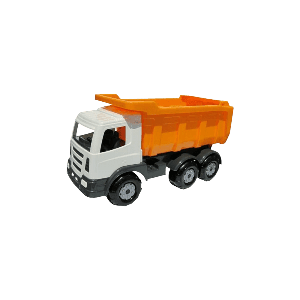 Giocattoli Polesie - Dump Truck Camion Da Cantiere Veicolo Da Costruzione, Colore Arancione E Bianco per Bambini 38 X 25 X 68 Cm Giochi e giocattoli/Veicoli/Macchine e camion/Veicoli da cantiere Liquidator Italia - Nicosia, Commerciovirtuoso.it
