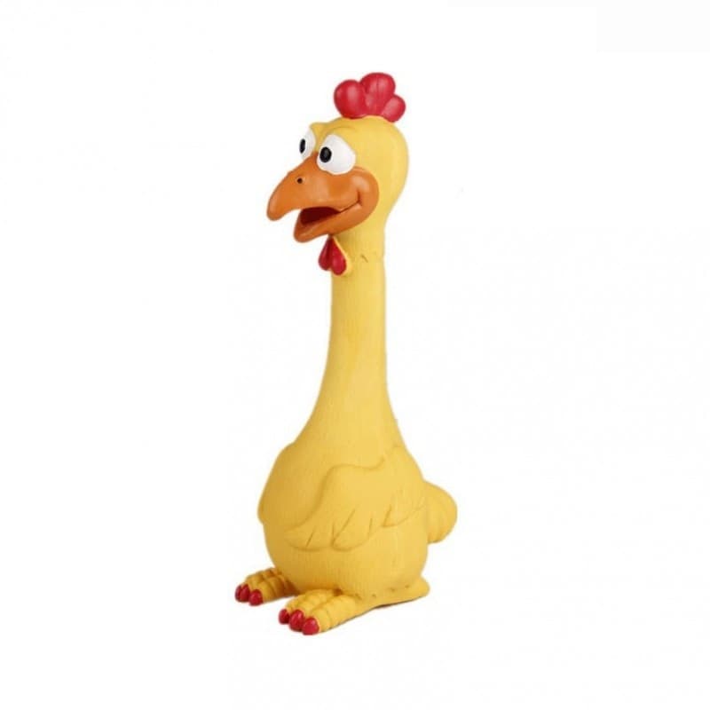 Giocattolo Pollo Gomma Suono Stridulo Toy Squeaky Resistente Masticare Cani Prodotti per animali domestici/Cani/Giocattoli/Giochi con squeak Trade Shop italia - Napoli, Commerciovirtuoso.it