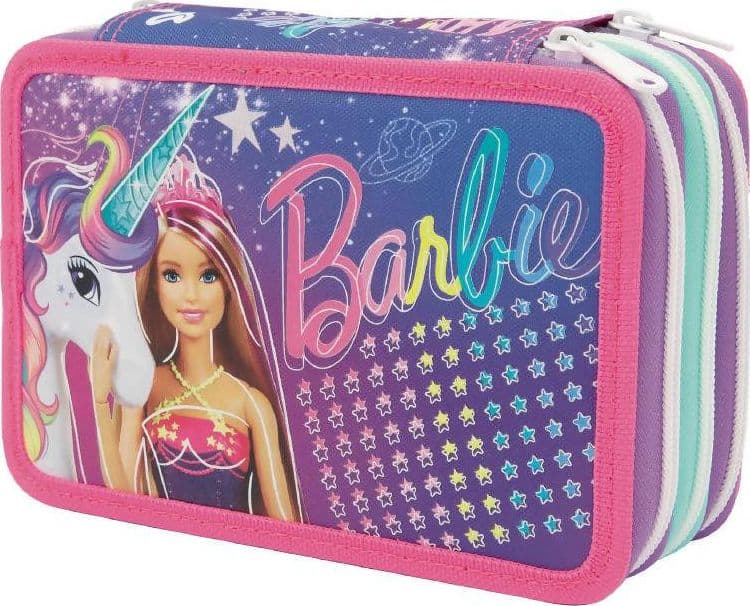 Giochi preziosi Barbie Astuccio per La Scuola 3 Zip Astuccio Bambine Fantasia Barbie E Unicorno Con 18 Matite, 18 Pennarelli, 1 Temperino, 1 Gomma E Molto Altro in Astucci Cartoleria Deja Vu - Crotone, commercioVirtuoso.it