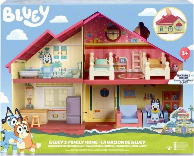 Giochi Preziosi Bluey Playset Casa Gioco per Bluey E La Sua Famiglia in Edifici urbani Cartoleria Deja Vu - Crotone, commercioVirtuoso.it