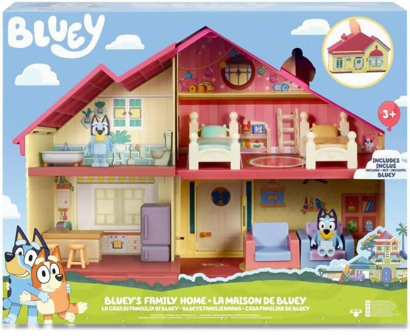 Giochi Preziosi Bluey Playset Casa Gioco per Bluey E La Sua Famiglia in Edifici urbani Cartoleria Deja Vu - Crotone, commercioVirtuoso.it