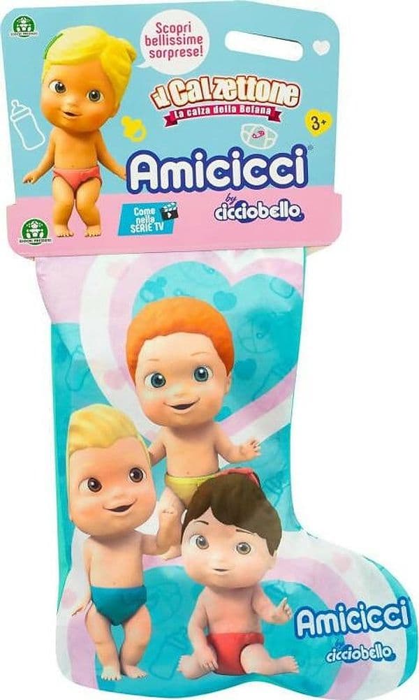 Giochi Preziosi Calzettone Amicicci 2024, Calza Befana Bambino E Bambina Con Un Personaggio, Accessori E Album Da Colorare, Tante Sorprese E Divertimento Per L'epifania, Idea Regalo in Calze Cartoleria Deja Vu - Crotone, commercioVirtuoso.it