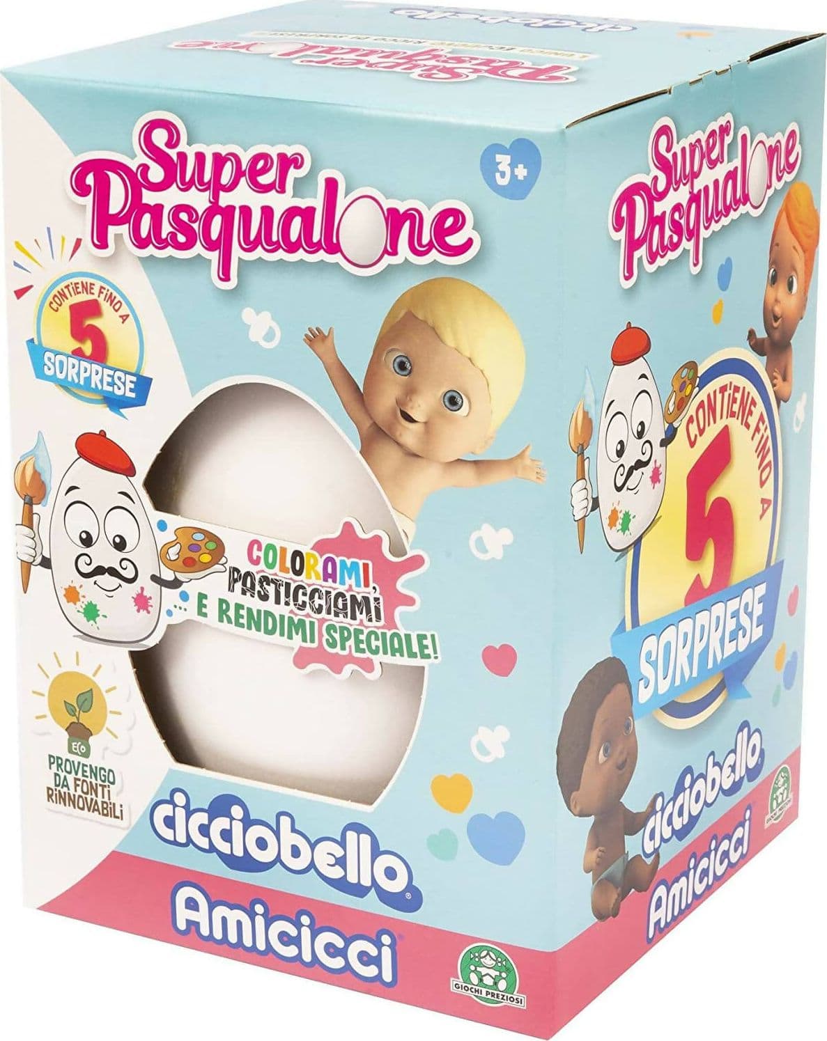 Giochi Preziosi Pasqualone Cicciobello- Amicicci Con Tante Sorprese Uovo Di Pasqua Giocattolo in Uova di Pasqua giocattolo Cartoleria Deja Vu - Crotone, commercioVirtuoso.it