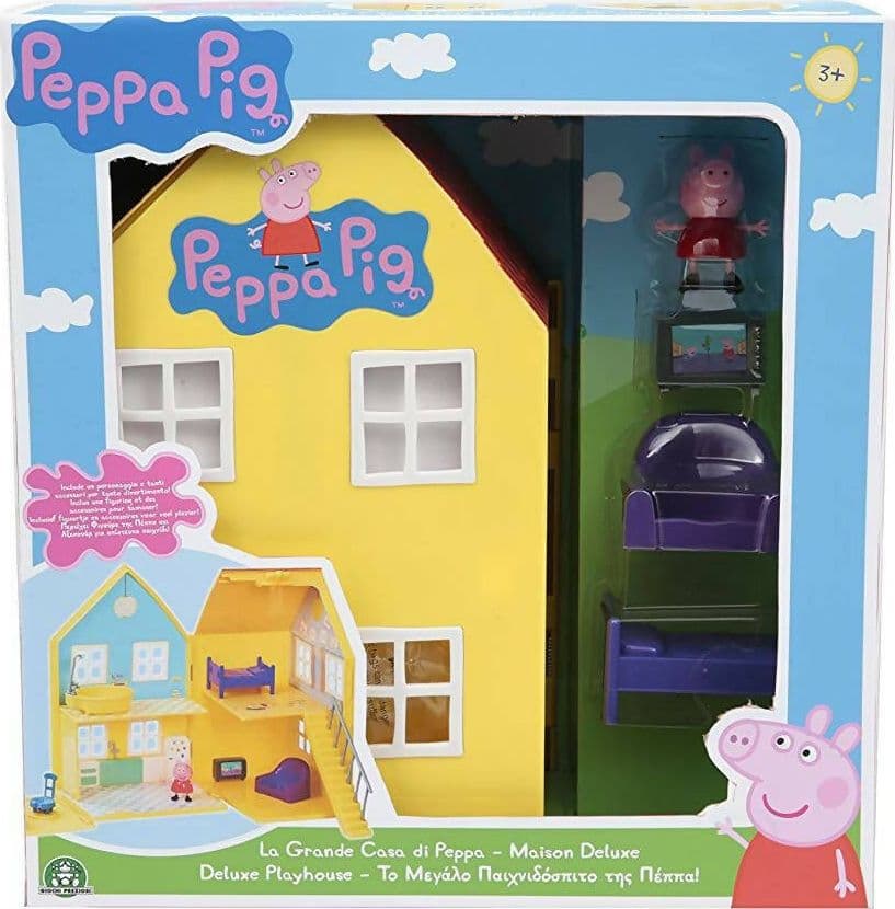 Giochi Preziosi Peppa Pig La Grande Casa Deluxe Gioco per Bambini Include Peppa E Tanti Accessori in Edifici urbani Cartoleria Deja Vu - Crotone, commercioVirtuoso.it