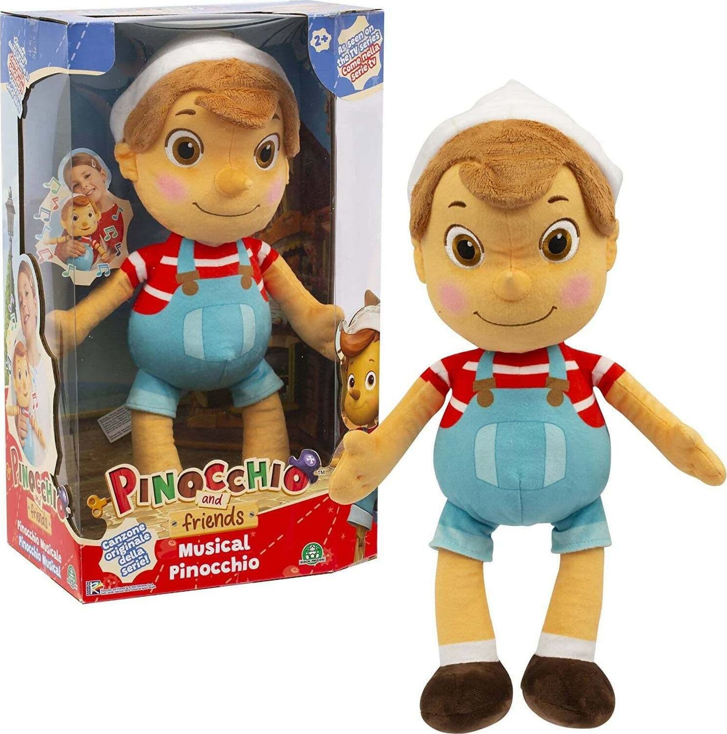 Giochi preziosi Pinocchio Peluche Morbido Musicale Di 36 Cm Gioco per Bambino in Bambole di pezza Cartoleria Deja Vu - Crotone, commercioVirtuoso.it