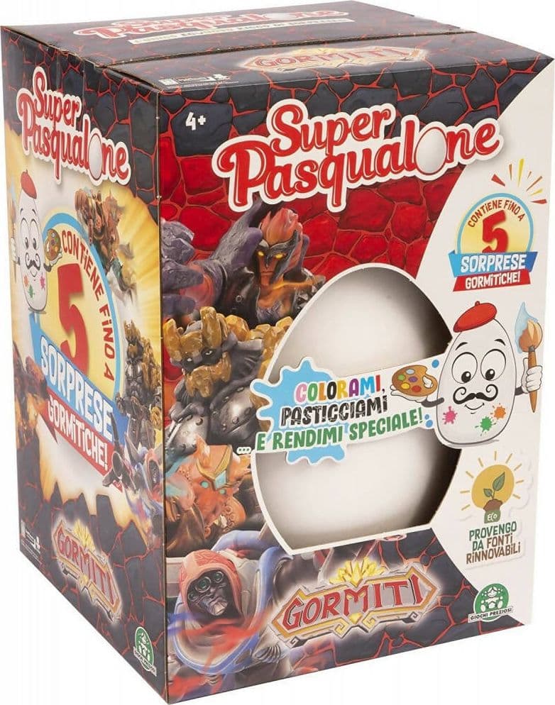Giochi Preziosi Super Pasqualone Gormiti Uovo Di Pasqua Giocattolo Con Sorprese in Uova di Pasqua giocattolo Cartoleria Deja Vu - Crotone, commercioVirtuoso.it