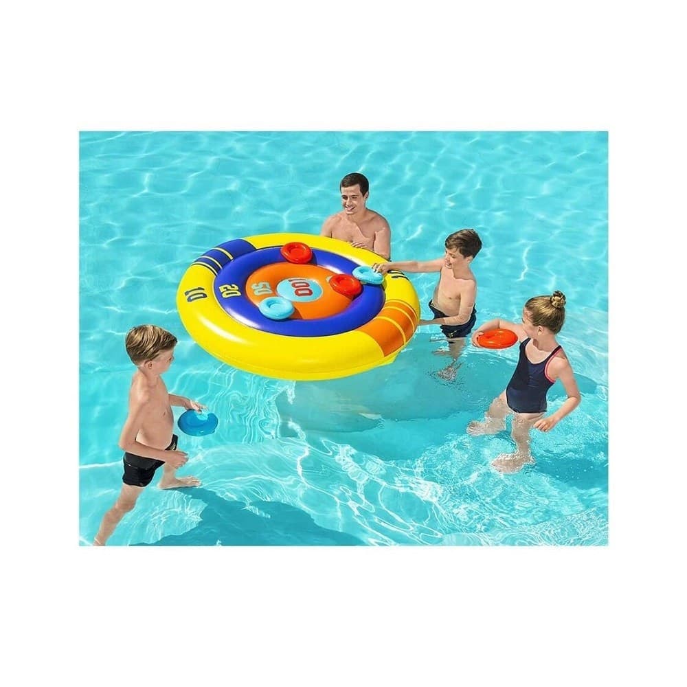 Gioco Galleggiante Gonfiabile Rotondo Disc Champion Frisbee Ø140cm Piscina 52566 Giochi e giocattoli/Sport e giochi all'aperto/Giochi aquatici e piscine per bambini/Canotti e gonfiabili galleggianti Trade Shop italia - Napoli, Commerciovirtuoso.it
