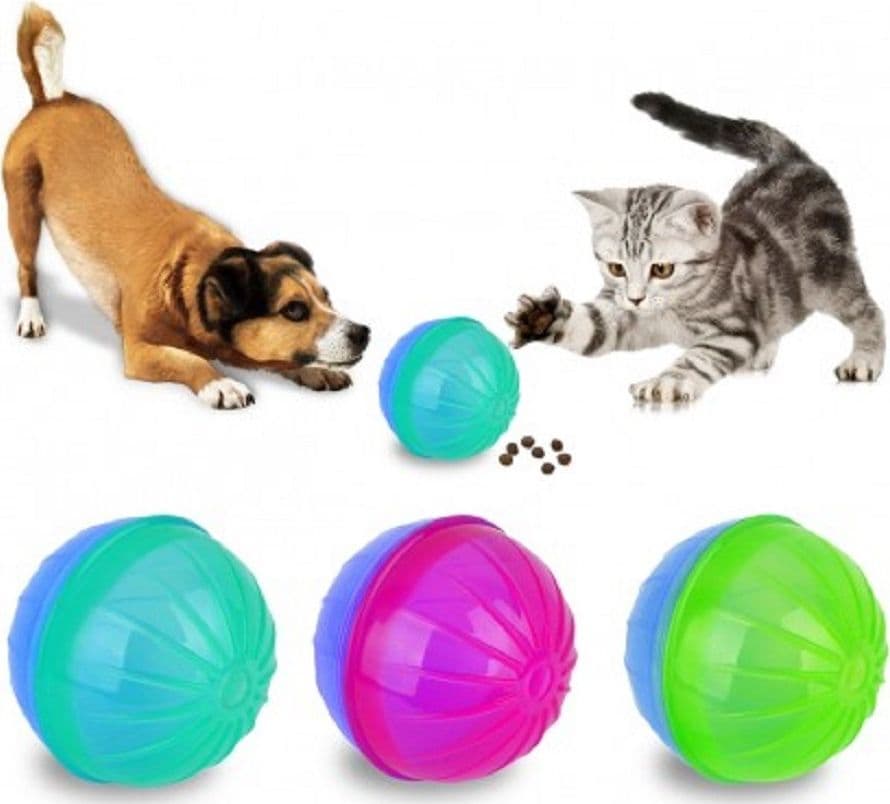 Gioco-Intelligente-Per-Animali-Bally-Con-Apertura-Per-Rilascio-Croccantini
