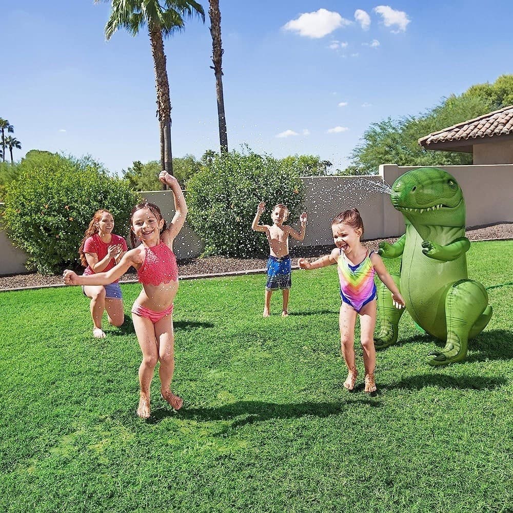 Gioco Spruzza Acqua A Forma Di Dinosauro 9x75x122cm Bambini 3 Anni Giardino 52294 Giochi e giocattoli/Sport e giochi all'aperto/Giochi aquatici e piscine per bambini/Pistole d'acqua Trade Shop italia - Napoli, Commerciovirtuoso.it