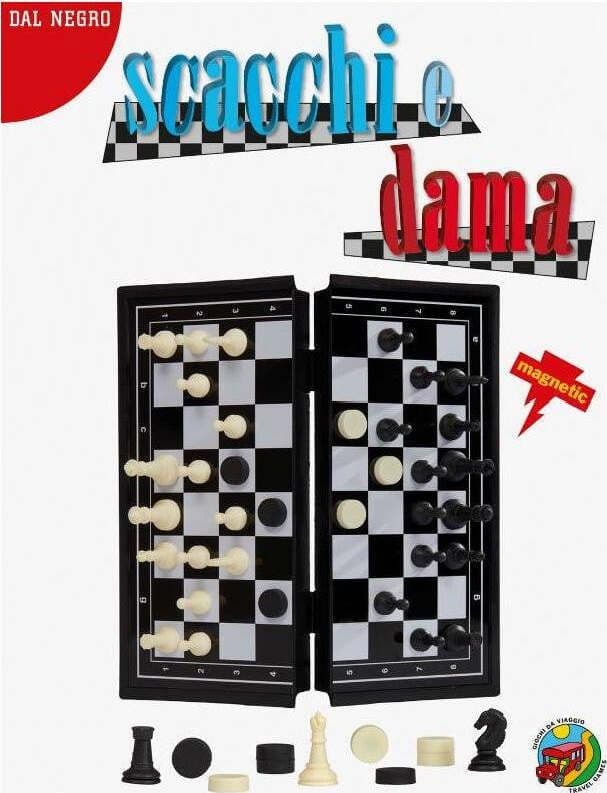 Gioco viaggio Travel Scacchi e Dama Giochi e giocattoli/Giochi da tavola di società e accessori/Giochi tascabili e da viaggio Scontolo.net - Potenza, Commerciovirtuoso.it