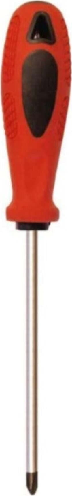 GIRAVITE-PROFESSIONALE-CON-LAMA-POZIDRIV-PZ2-MAGNETICA-E-IN-ACCIAIO-CROMO-VANADIO---MANICO-IN-BIMATERIALE-ROSSO/NERO