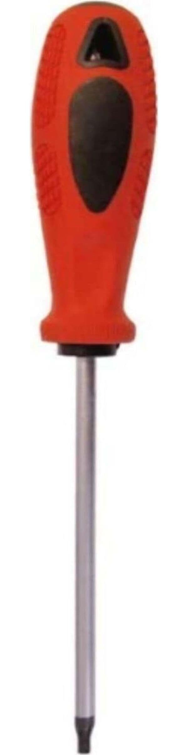 GIRAVITE-PROFESSIONALE-CON-LAMA-TORX-Tx25-MAGNETICA-E-IN-ACCIAIO-CROMO-VANADIO---MANICO-IN-BIMATERIALE-ROSSO/NERO