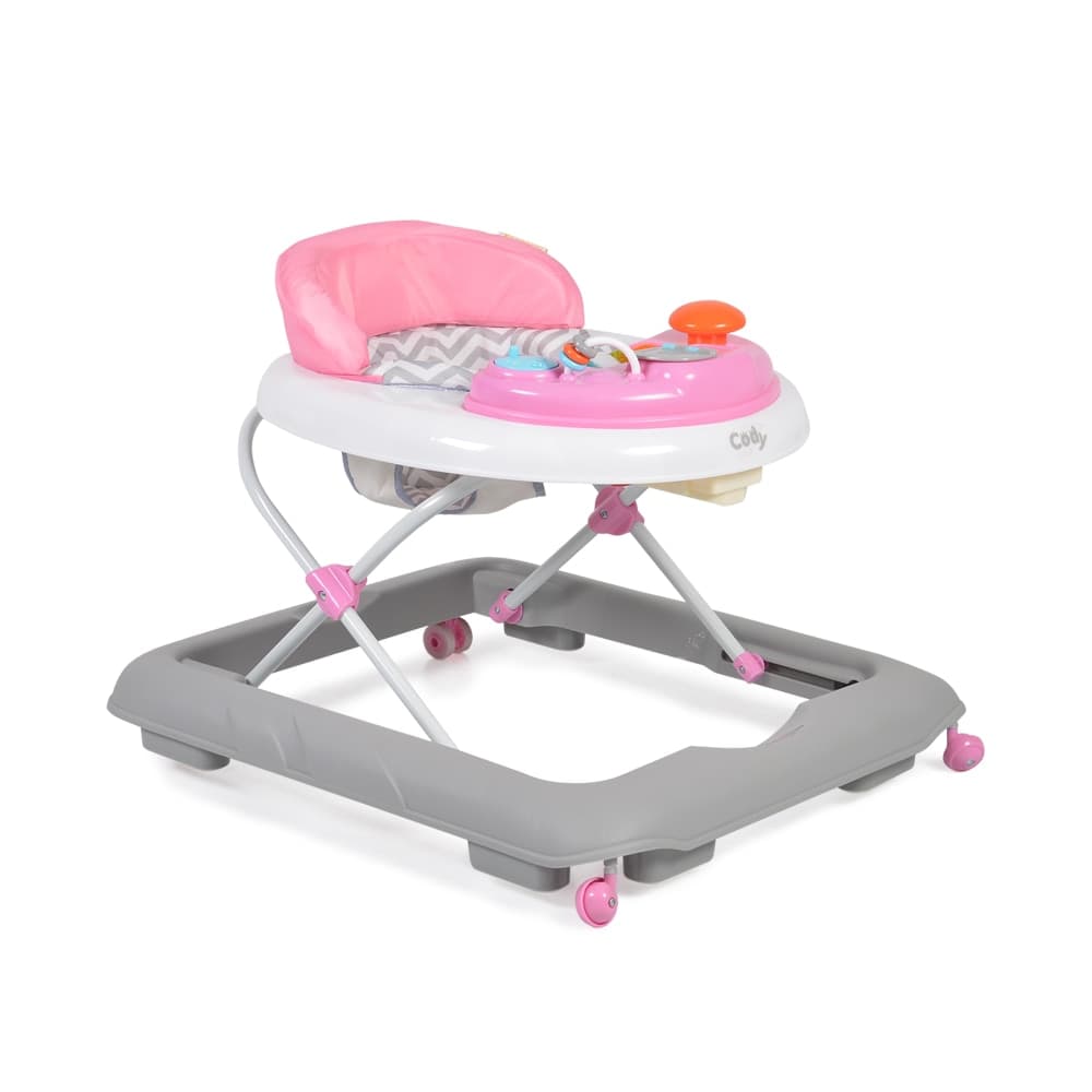 Girello-Baby-Walker-Cody-Pink-Cangaroo