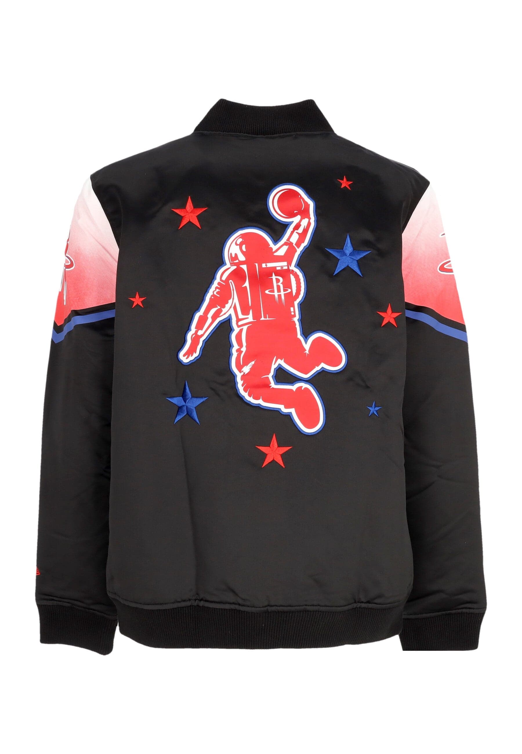 NEW ERA Giubbotto Bomber Uomo Nba Ce Snap Satin Jacket Houroc Black/original Team Colors da uomo in Giacche Drestige - Casamassima, commercioVirtuoso.it