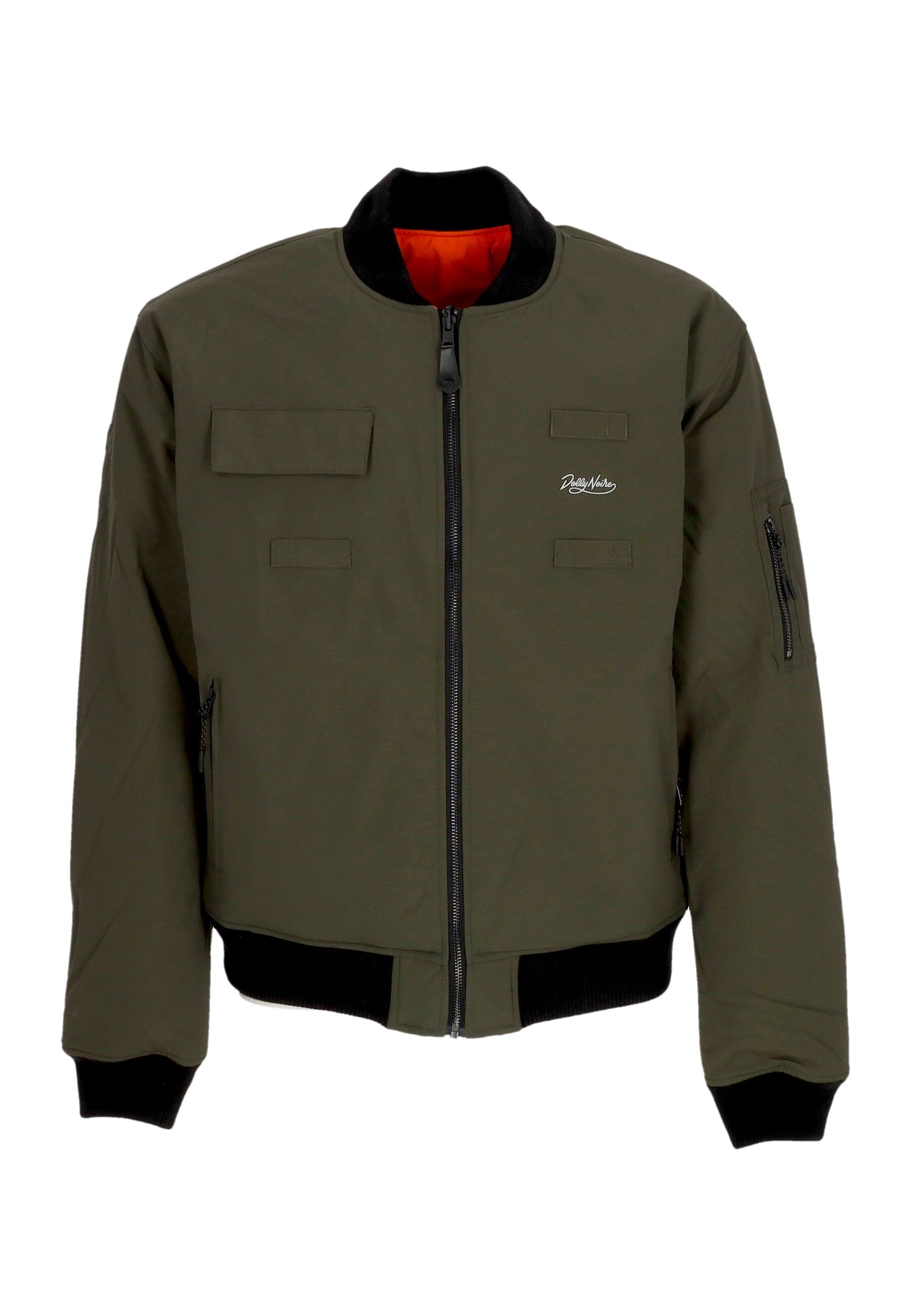 DOLLY NOIRE Giubbotto Bomber Uomo Reversible Combat Bomber Black da uomo in Giacche Drestige - Casamassima, commercioVirtuoso.it