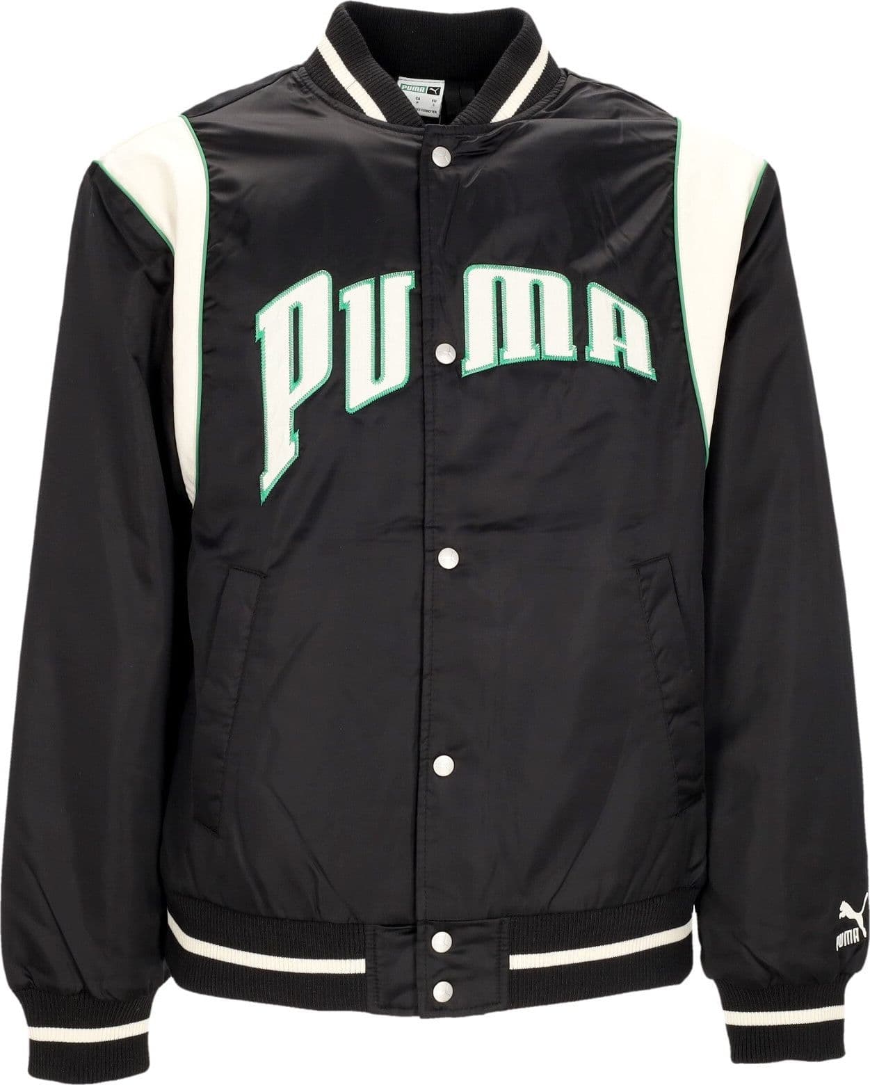 PUMA Giubbotto College Uomo Puma Team For the Fanbase Varsity Jacket Black da uomo in Giacche sportive e tecniche Drestige - Casamassima, commercioVirtuoso.it