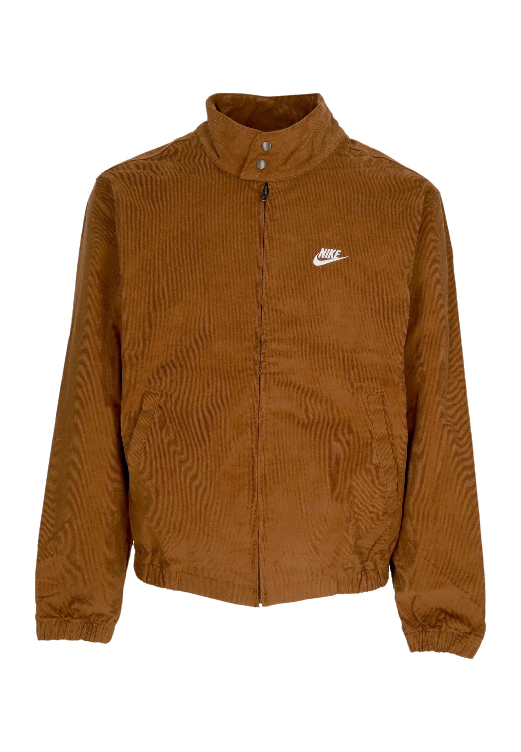 Nike Giubbotto Uomo Club Harrington Corduroy Jacket Lt British Tan/white da uomo in Giacche Drestige - Casamassima, commercioVirtuoso.it
