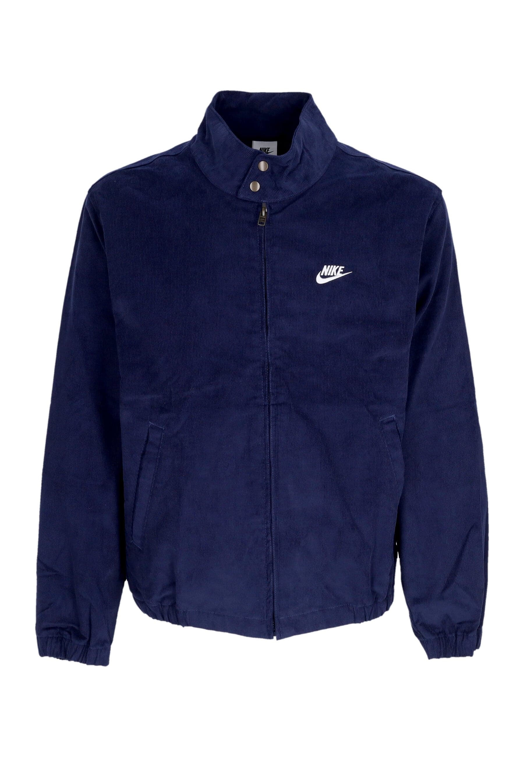 Nike Giubbotto Uomo Club Harrington Corduroy Jacket Midnight Navy/white da uomo in Giacche Drestige - Casamassima, commercioVirtuoso.it