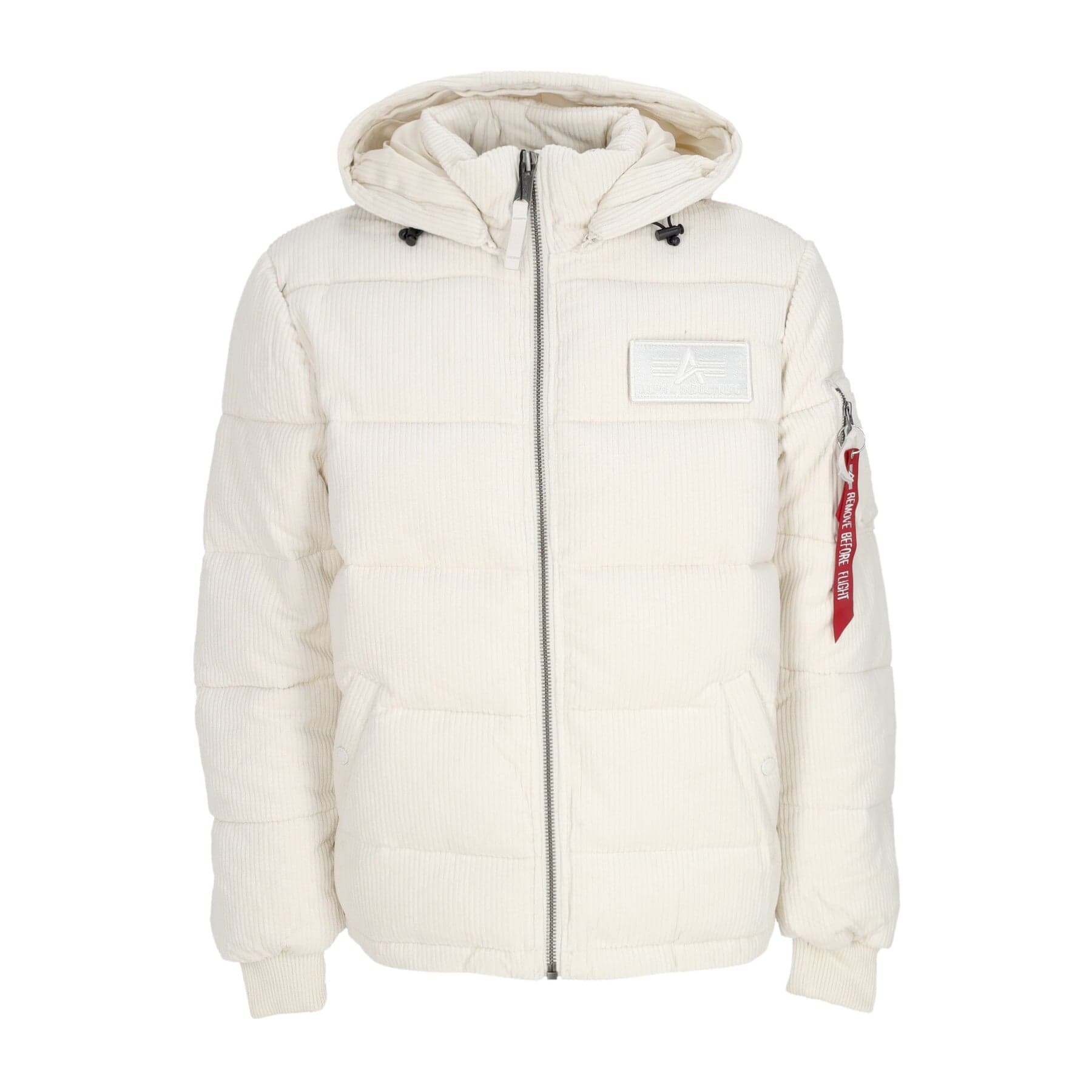 ALPHA INDUSTRIES Giubbotto Uomo Puffer Cord Jet Stream White da uomo in Giacche Drestige - Casamassima, commercioVirtuoso.it