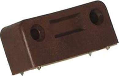GIUNZIONI-DI-ASSEMBLAGGIO-PER-ARMADI-A-TRAPEZIO-50x21MM---IN-PLASTICA-RESISTENTE COLORE-MARRONE -**