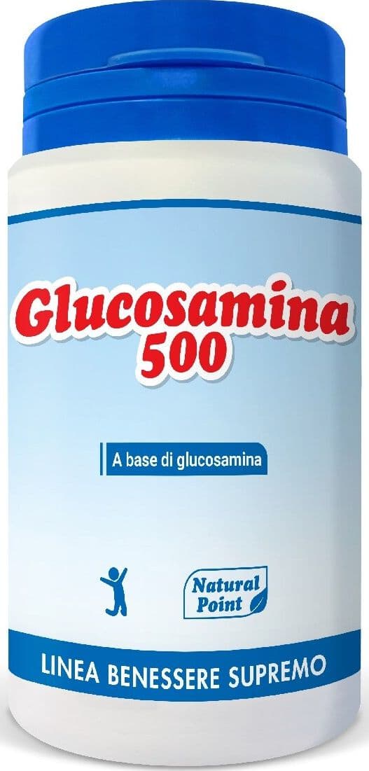 GLUCOSAMINA 500 integratore alimentare 100 capsule Natural Point