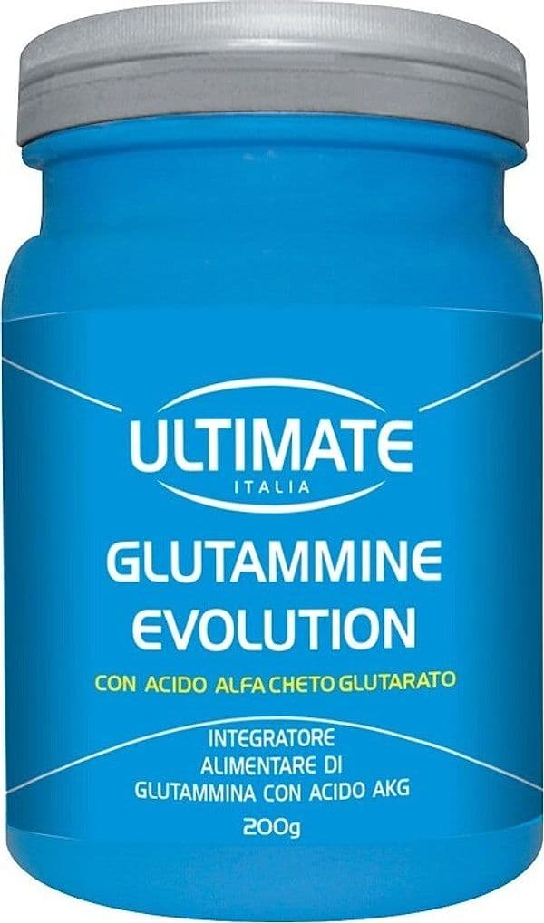 GLUTAMMINE-EVOLUTION-integratore-alimentare-in-polvere-200-g-Ultimate-Italia