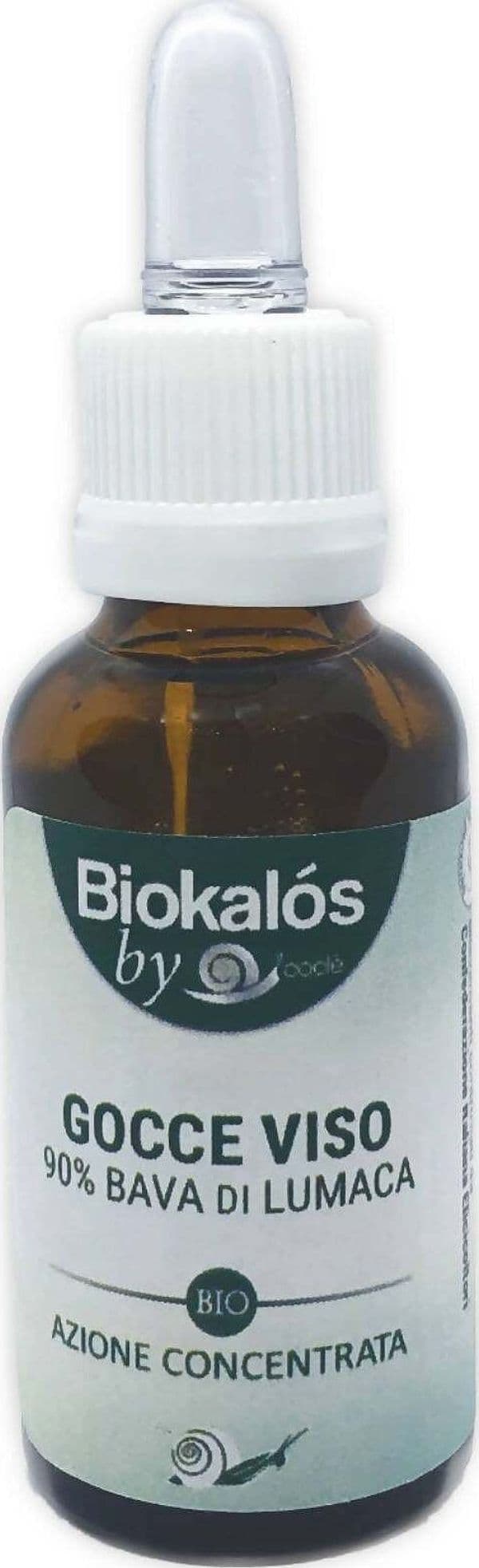Gocce Viso Con Bava Di Lumaca Helix - 30ml Concentrato Anti Età Anti Ossidante Rallenta Il Processo Di Invecchiamento Biokalos By Coclè in Sieri e liquidi Coclè - Piana di Monte Verna, commercioVirtuoso.it
