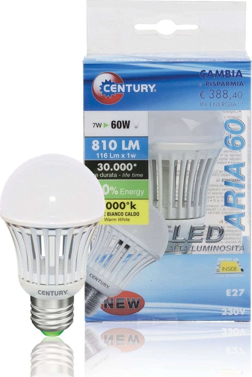 GOCCIA-LED-ARIA-60-7W-E27-3000