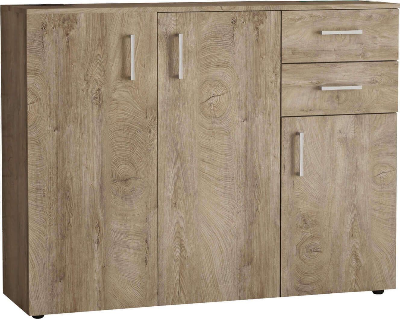 GODWIN---madia-moderna-con-2-cassetti-e-tre-ante-Rovere-Chiaro-Milani-Home