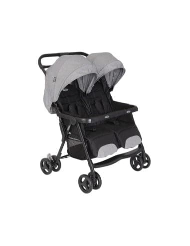 Passeggino Doppio DuoRider Stepple Gray Graco in Passeggini gemellari e doppi La Casa Del Bebè - Napoli, commercioVirtuoso.it
