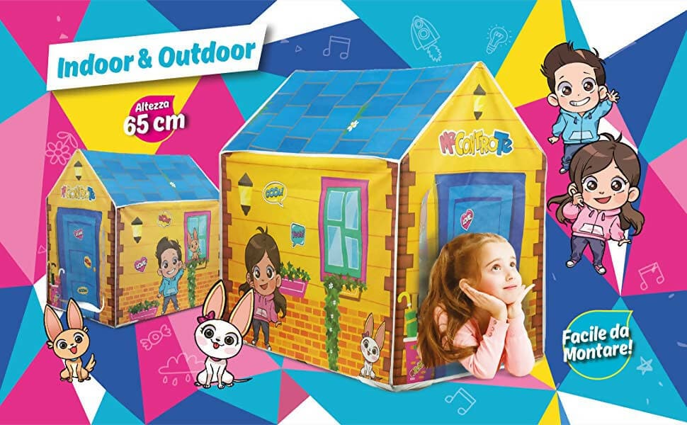 Grandi Giochi- Me Contro Te Tenda Te-meu19000, 8056379123170 in Casette giocattolo Cartoleria Deja Vu - Crotone, commercioVirtuoso.it