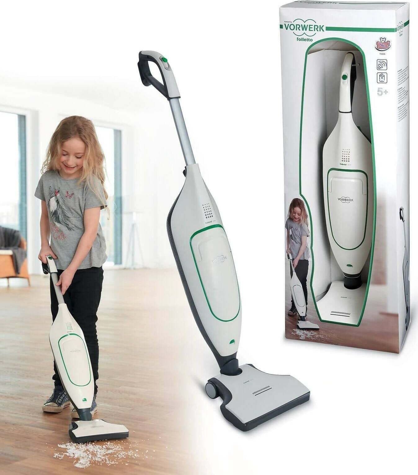 Grandi Giochi Gg00300 Nuovo Vorwerk Folletto Aspirapolvere Per Bambini, Riprodotto Fedelmente All’originale, 5 Anni To 10 Anni in Elettrodomestici giocattolo Cartoleria Deja Vu - Crotone, commercioVirtuoso.it