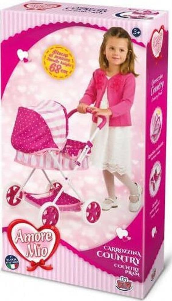 Grandi Giochi Passeggino Carrozzina Bambole Amore Mio Country Con Cappottina E Copertina Country Gg in Carrozzine e passeggini Cartoleria Deja Vu - Crotone, commercioVirtuoso.it